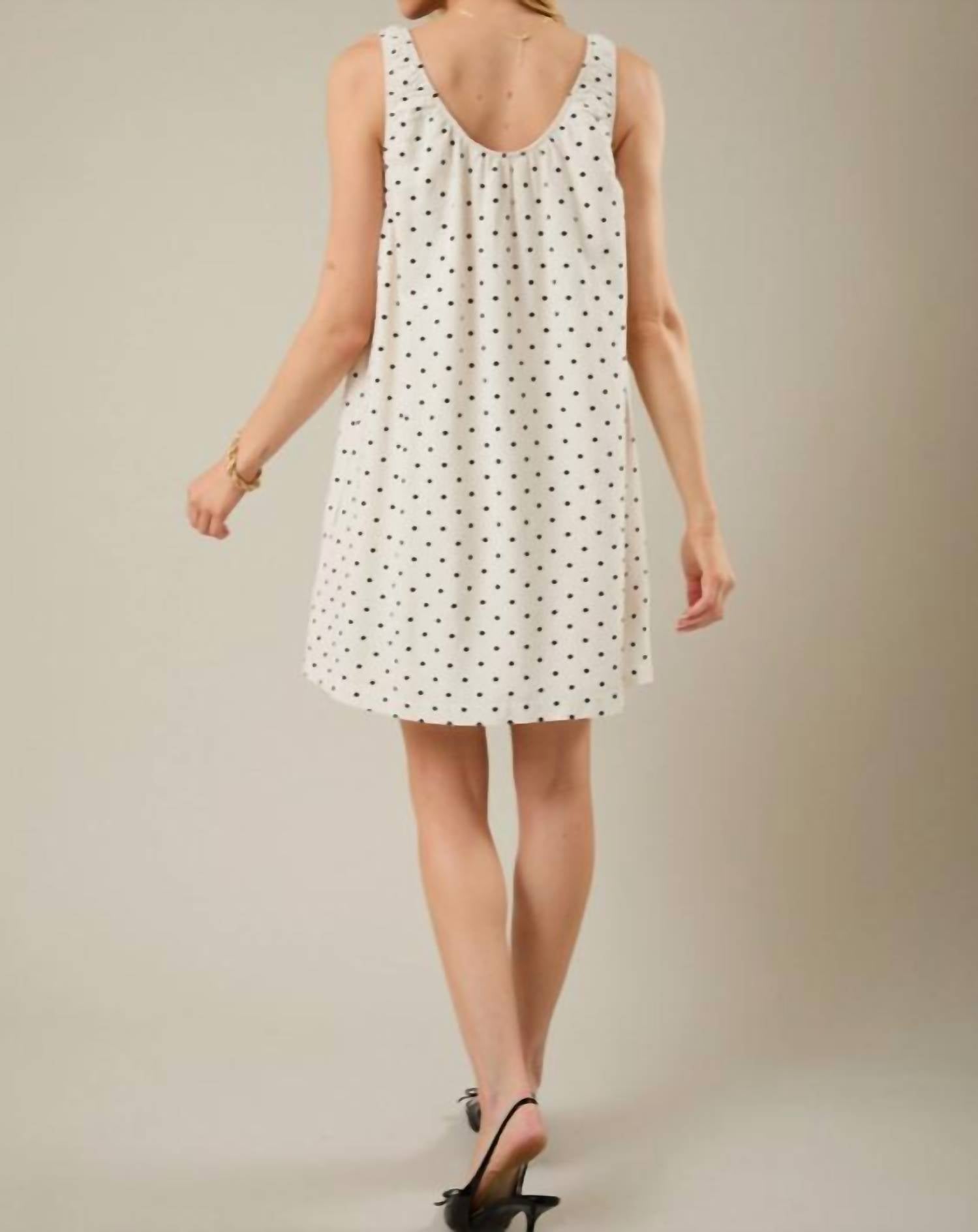 Sunday Edition - Gemma U-Neck Mini Dress