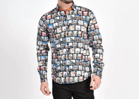 Eight X - Travel Destination Button Down Shirt