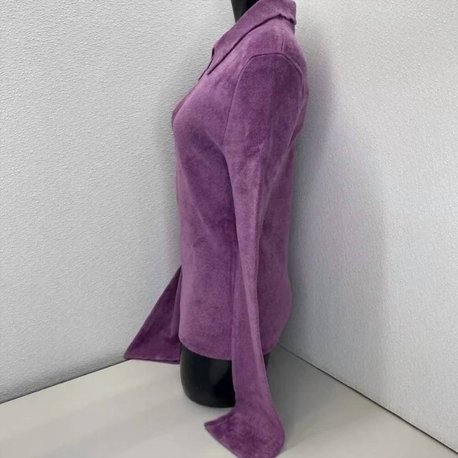 Rohe - Women's Innez Velour Long Sleeve Sweater