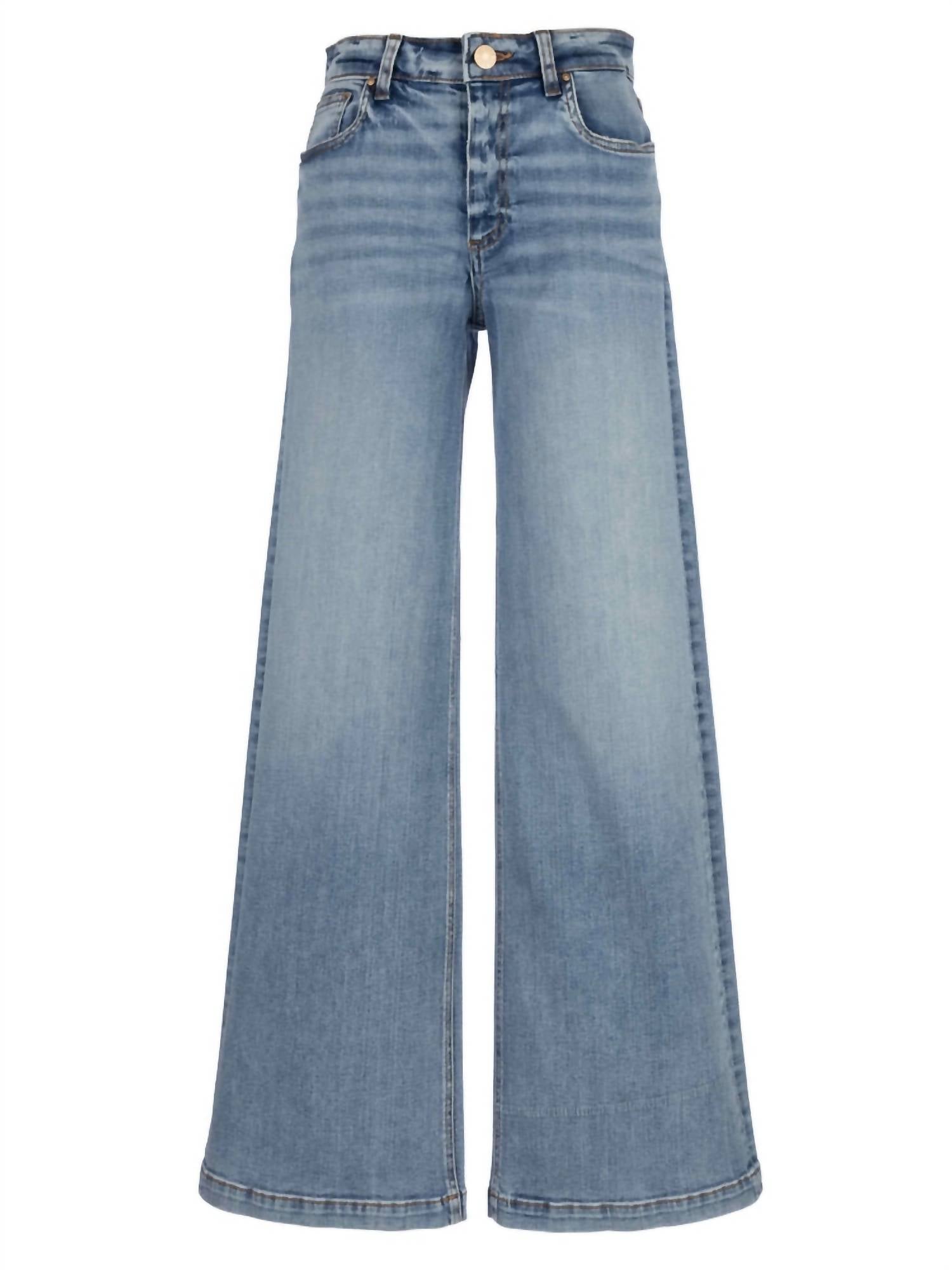 Kut From The Kloth - Women's High Rise Wide Leg Clean Hem Jeans