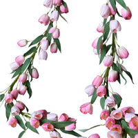 Lancaster Home - Tulip Garland Home Accent