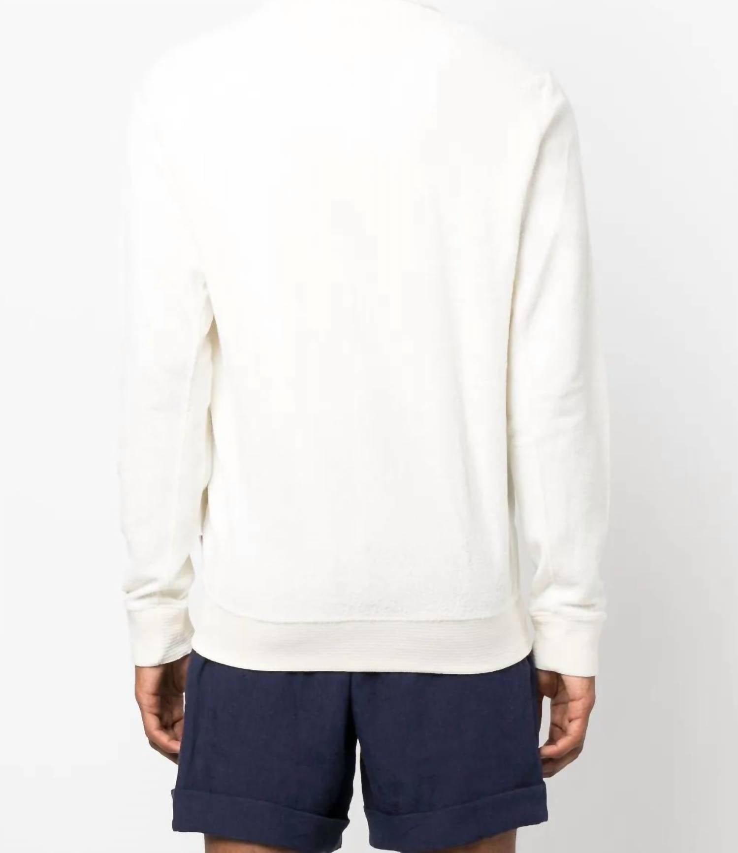 Orlebar Brown - Egerton Mix Texture Sweatshirt