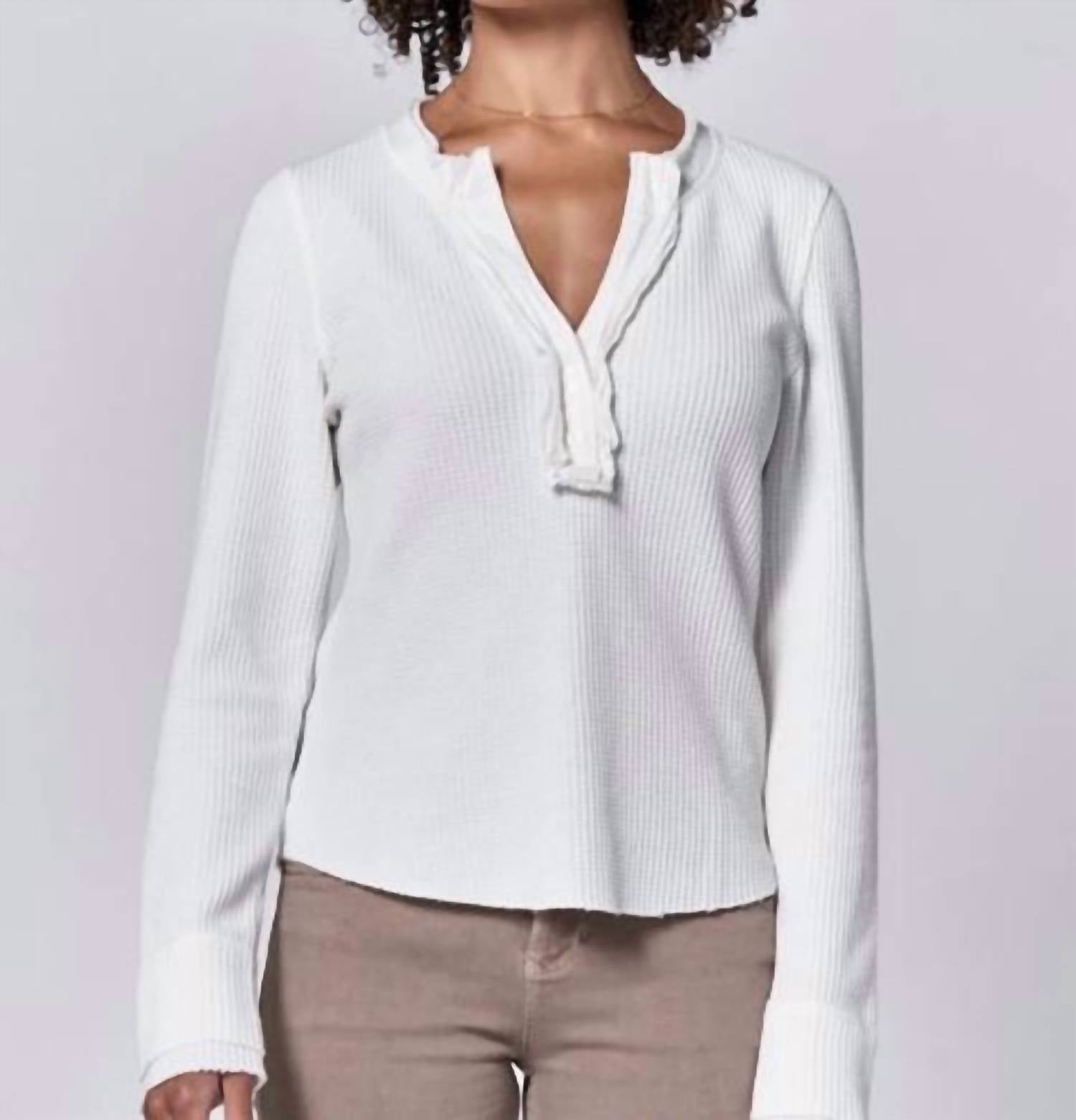 Dear John Denim - Luna Fittted Long Sleeve Top