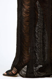 Adriana Contreras - Strappy Halter Maxi Dress - Plus