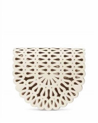 Simkhai - Women's Mccall Laser Cut Leather Saddle Bag