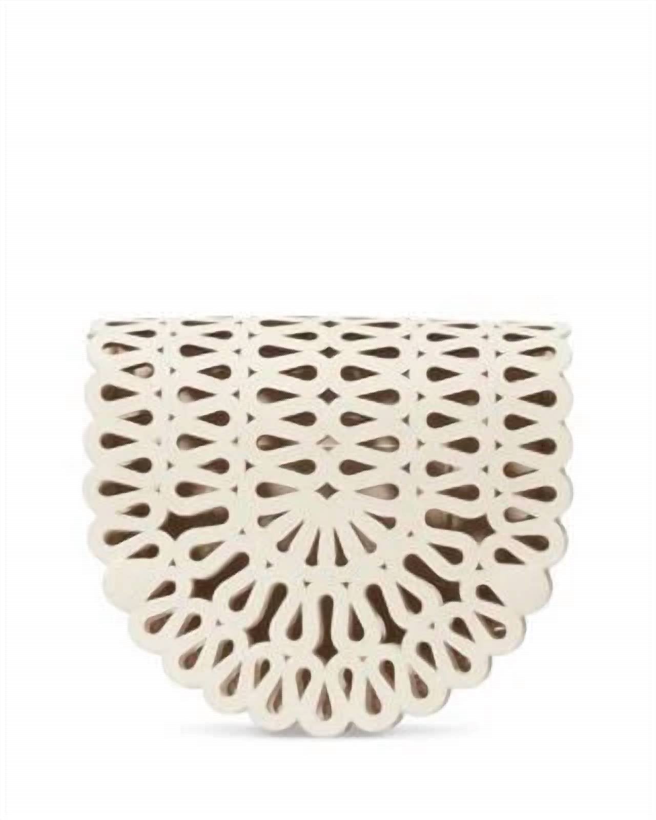 Simkhai - Women's Mccall Laser Cut Leather Saddle Bag