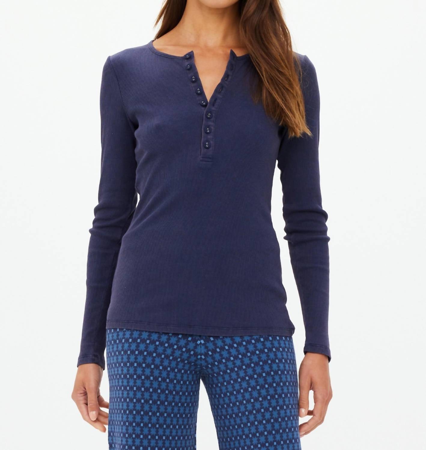 The Upside - Ness Ribbed Long Sleeve Top