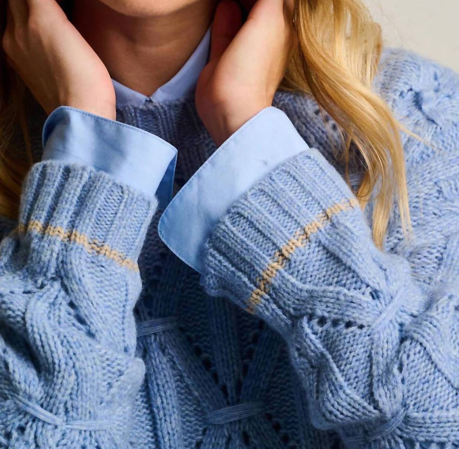 Lisa Todd - Cable Crew Pullover