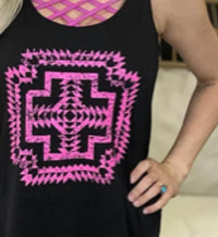 Sterling Kreek - Aloha Babe Aztec Tank Top