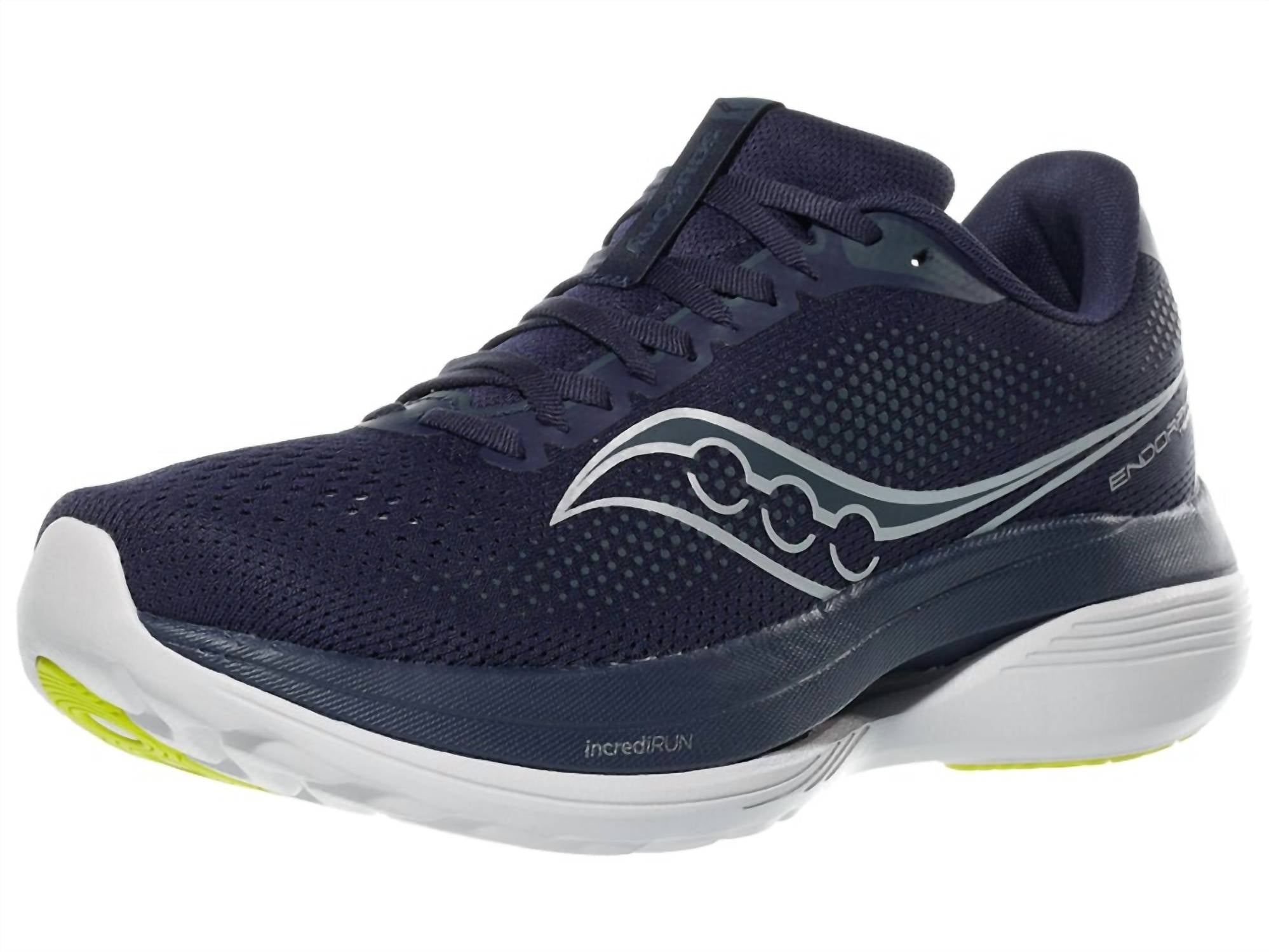 SAUCONY Men's Endorphin Trainer Shoe in navy primose - men's shoe