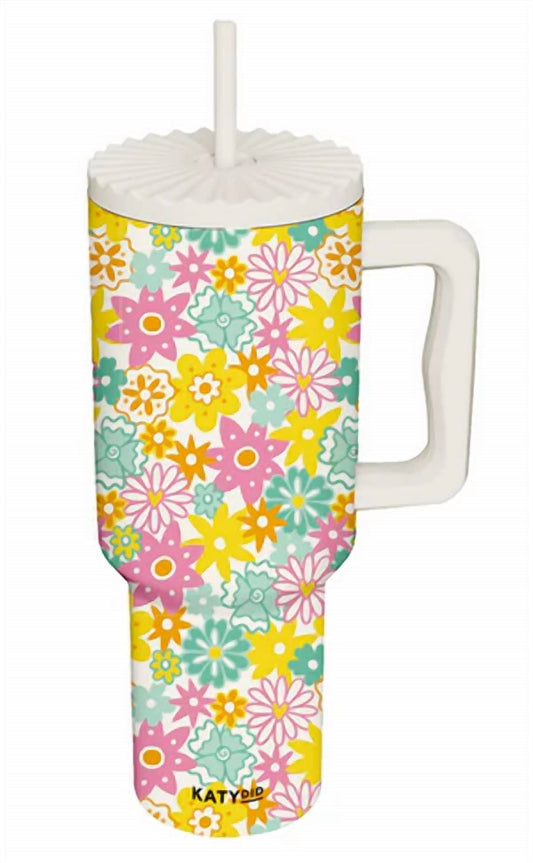 Katydid - Spring Flowers Tumbler