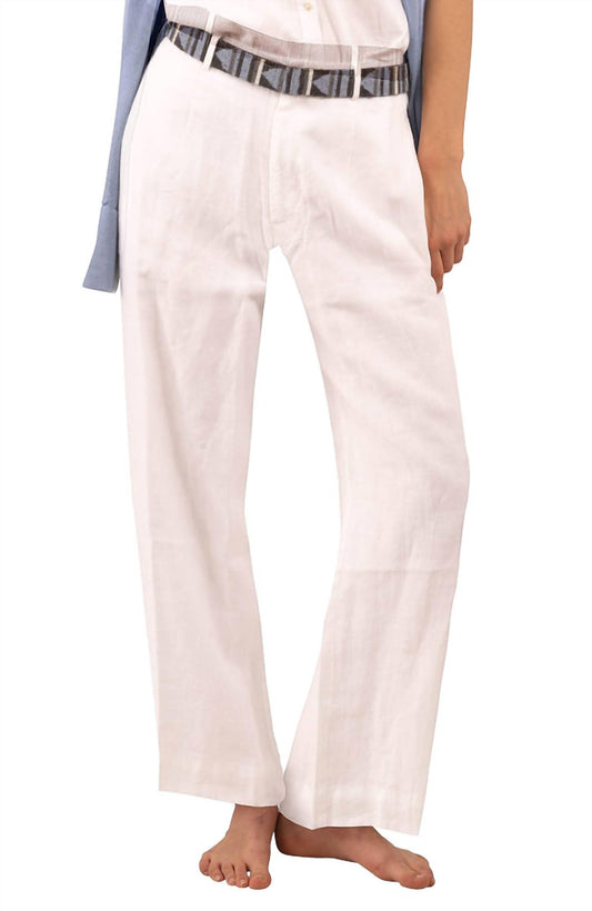 Gretchen Scott - Bacall Linen Trousers