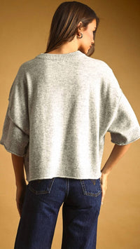 Miou Muse - Short Sleeve Sweater