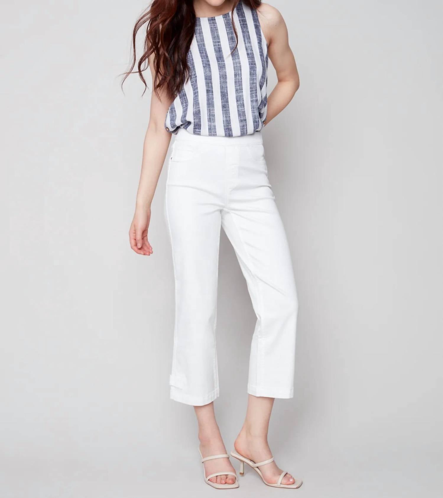 Charlie B - Crop Denim Pant
