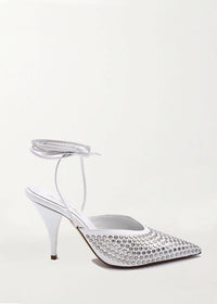 Che By Chelsey - Women's Axelle Studded Wrap Up Heel Sandal