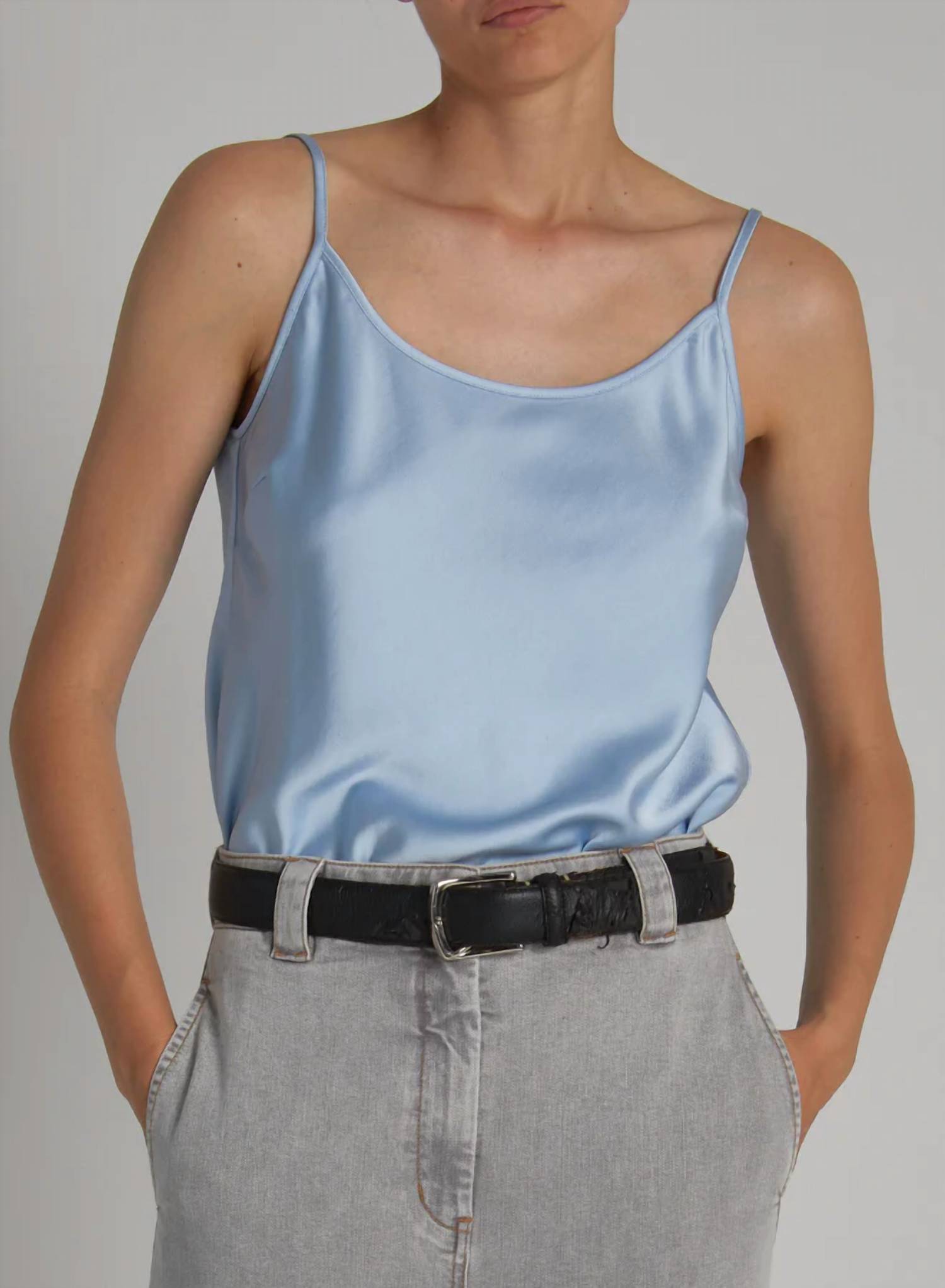 Saint Art - Elliot Charmeuse Cami Top