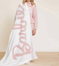 Barefoot Dreams - Cozychic Barbie Blanket - 45"X60"