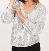 Tyler Boe - Carter Sequined Top