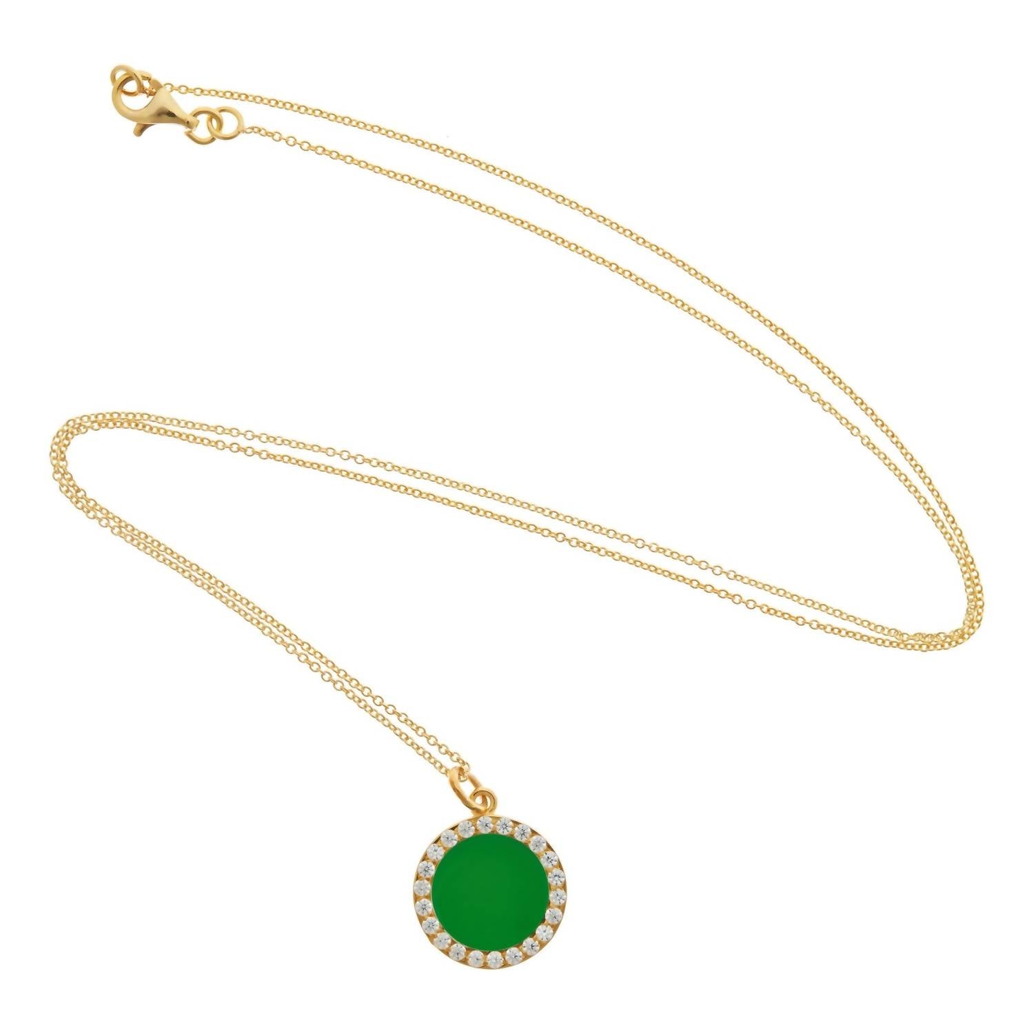 Eye M - Women's Aura Smooth Pendant Necklace