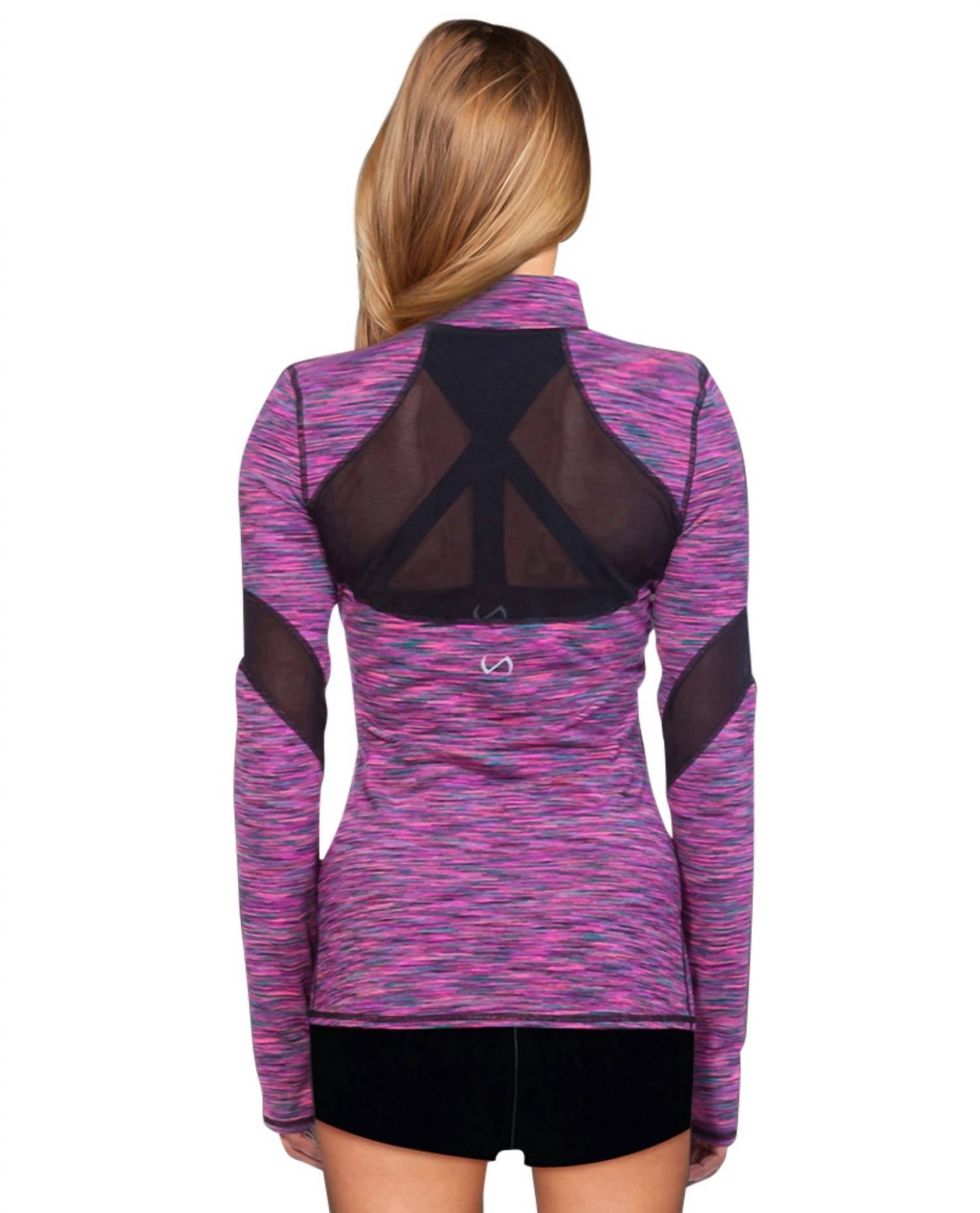 Tlf Apparel - Headline Mesh Panel Route Long Sleeve Top