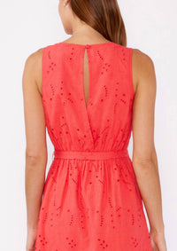 Lovestitch - LOLA EYELET MIDI DRESS