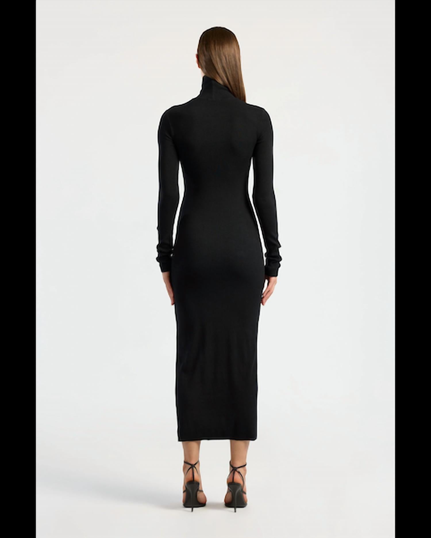 Cotton Citizen - Verona Turtleneck Maxi Dress