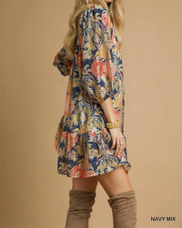 Umgee - Fall Floral Dress