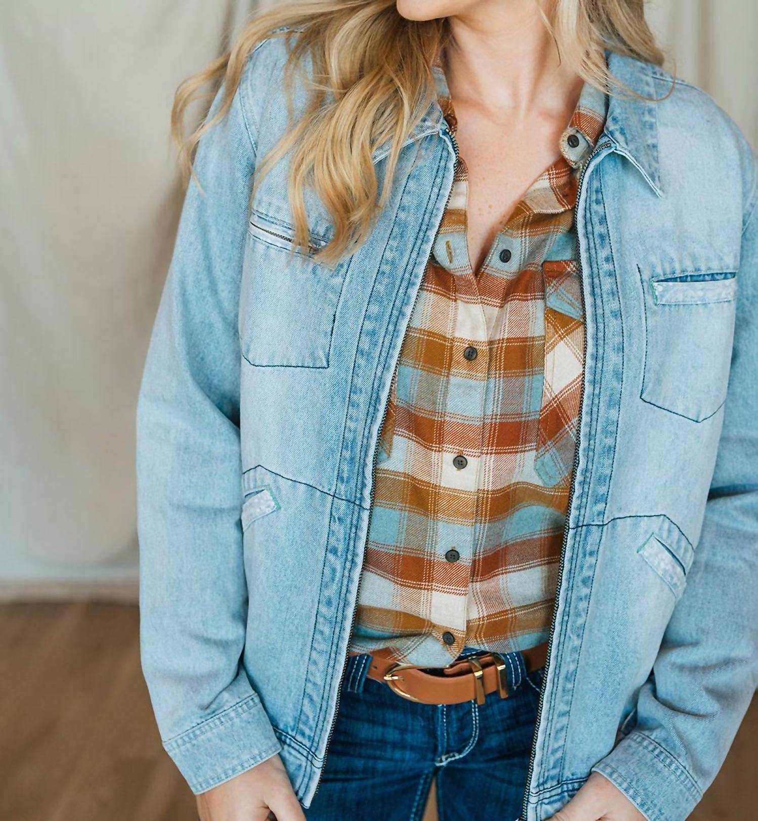 Tasha Polizzi - Romy Denim Jacket