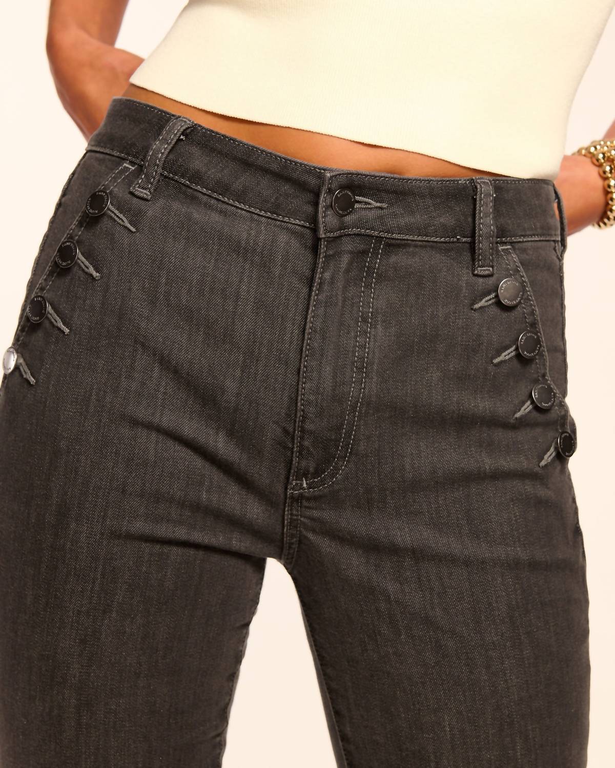 Ramy Brook - Helena High-rise Flare Jean