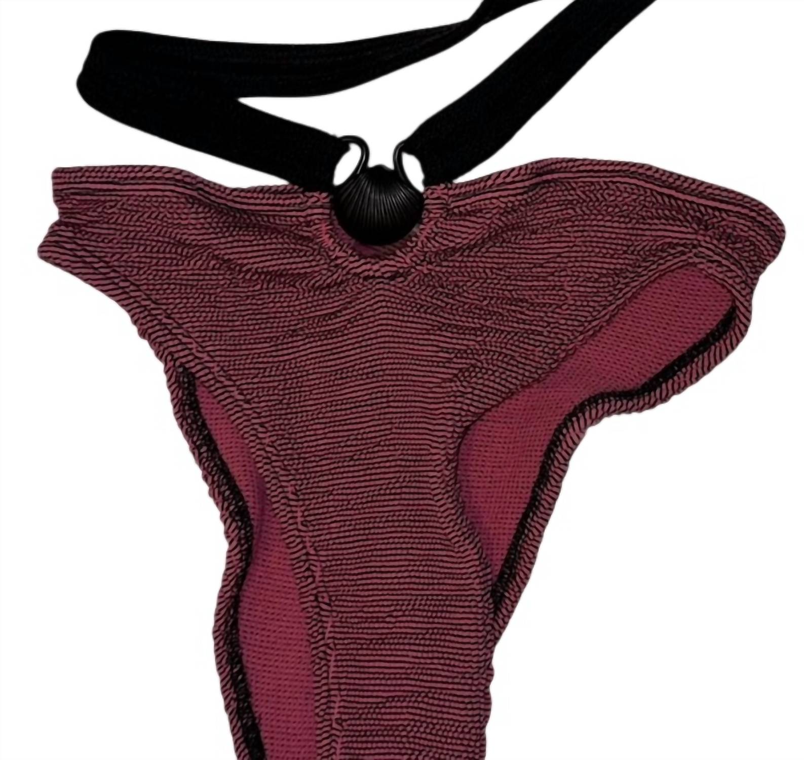 Cleonie - Women's Coconut Band Low Brit Bikini Bottom