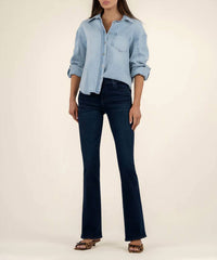 Kut From The Kloth - Natalie Mid Rise Flare Bootcut Jeans