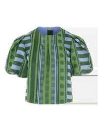 Emily McCarthy Jane Top in forest jubilee - women's blouse