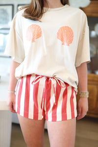 By Together - Ellie Striped Shorts