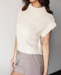 day + moon Sweet On You Sweater Top in ecru - women's sweater - view 5