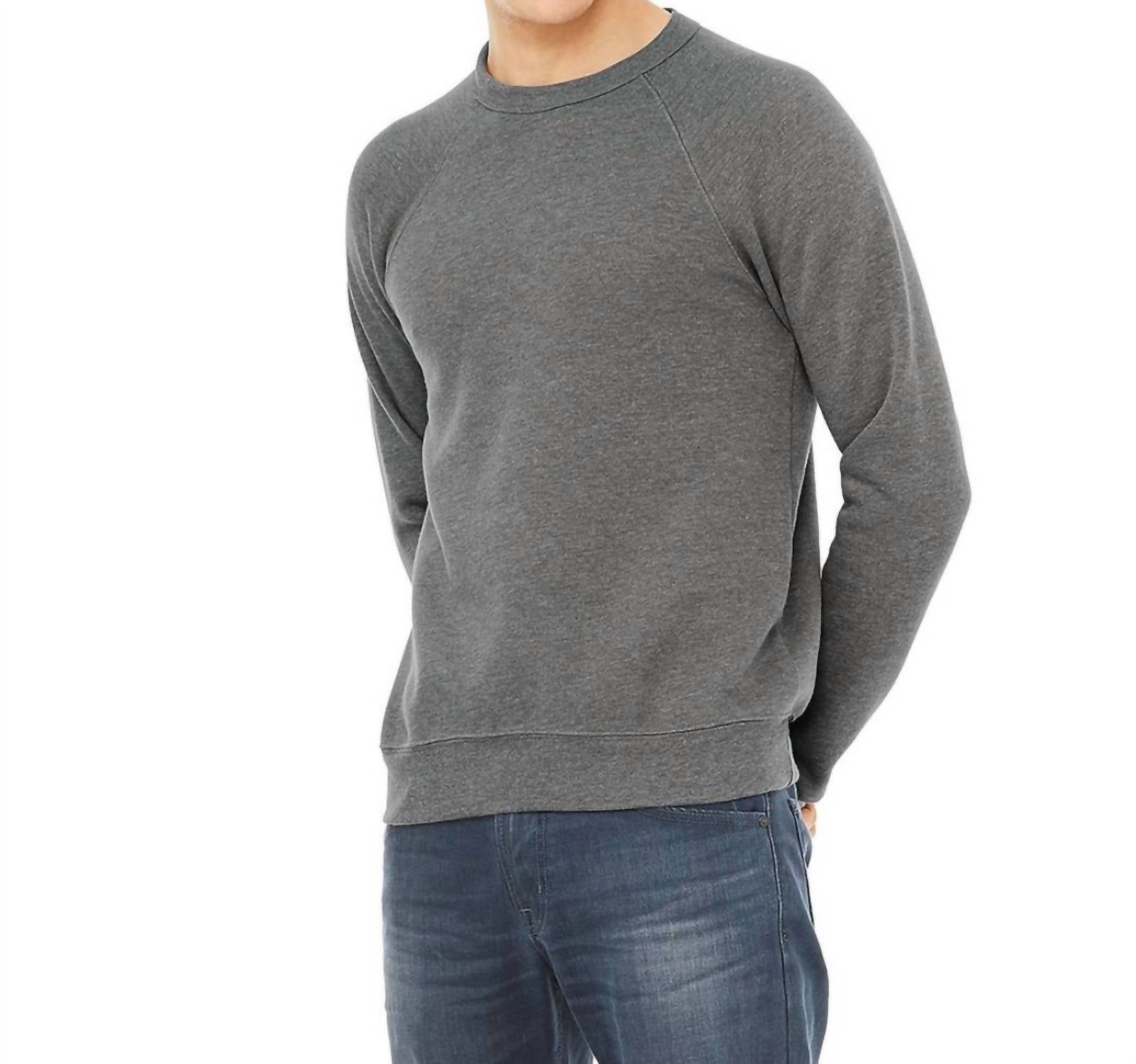 Bella + Canvas - Unisex Sponge Fleece Raglan Crewneck Sweatshirt