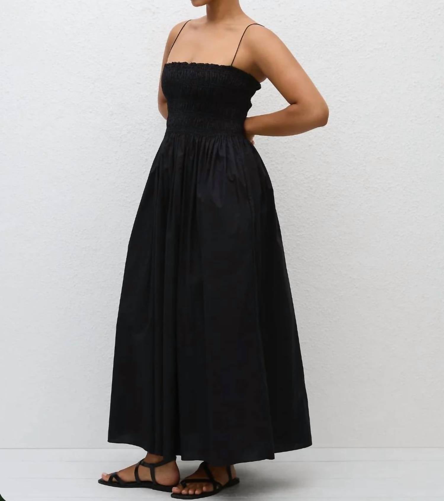 Matteau - Shirred Bodice Dress