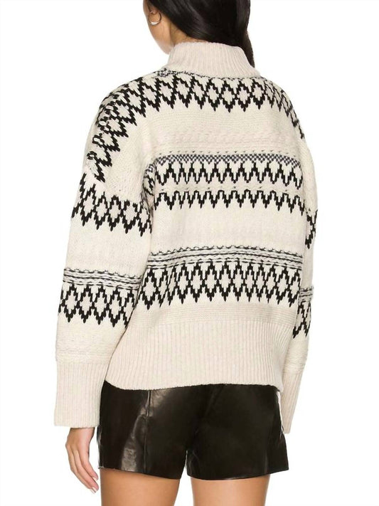 Rag & Bone - Willow All Over Fairisle Sweater