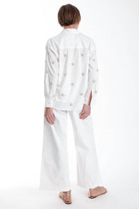 Karina Grimaldi - Gisela Rhinestone Blouse