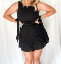 Le Lis - Midnight Crush Mini Dress With Side Tie