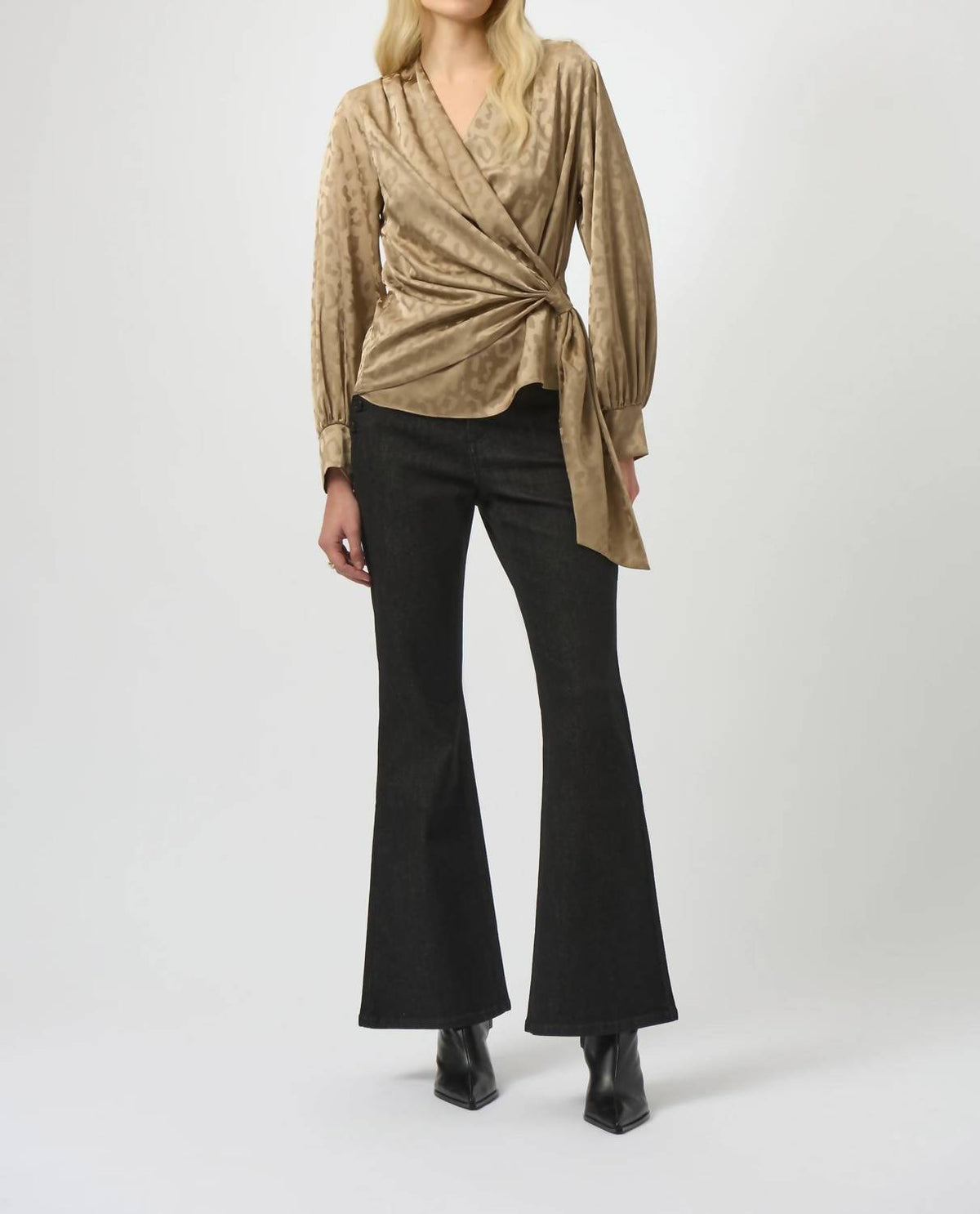 Joseph Ribkoff - Jessa Jacquard Wrap Top