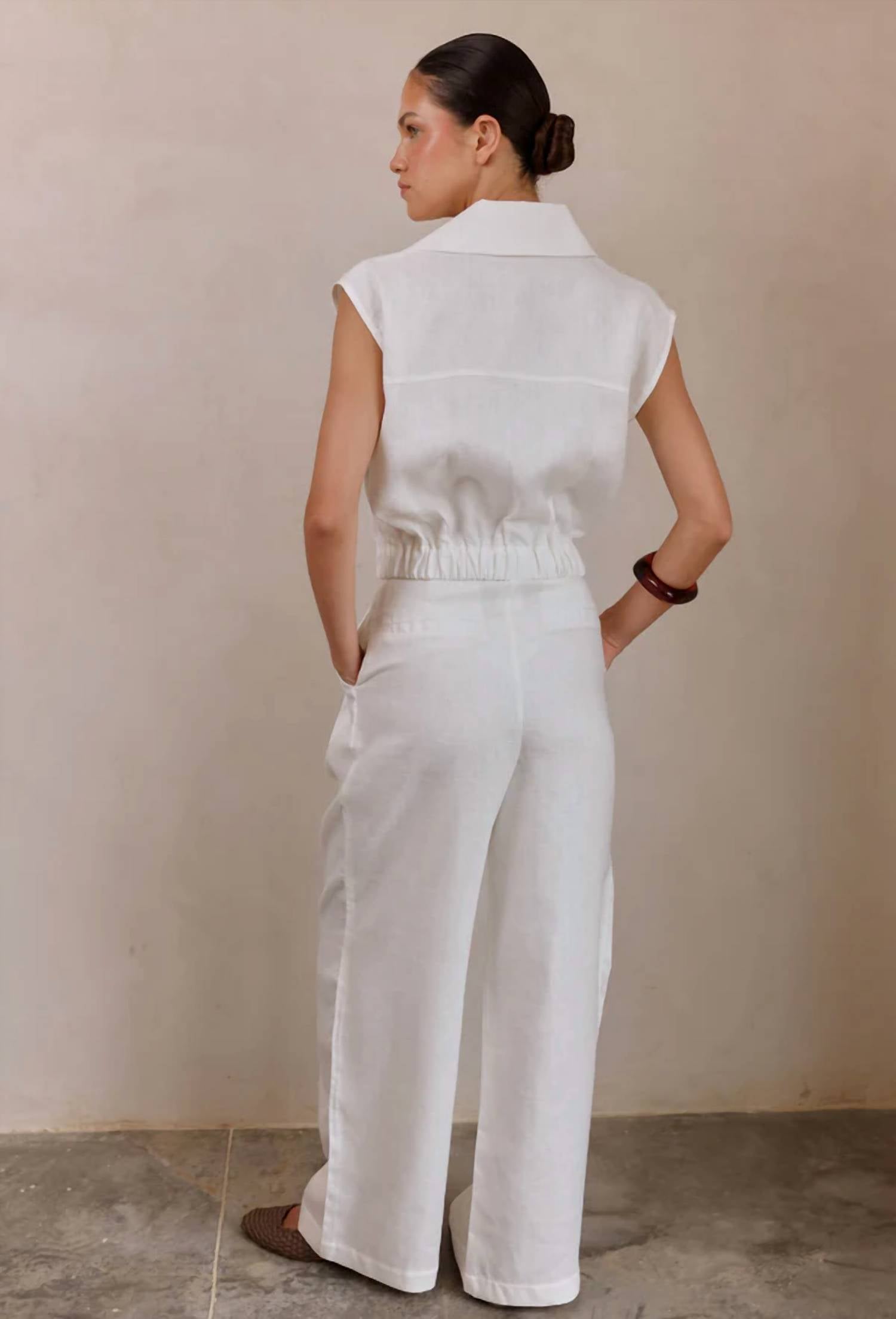 Pompousa - Anastasia Linen Trousers