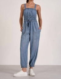 Elan - Smocked Top Jumpsuit