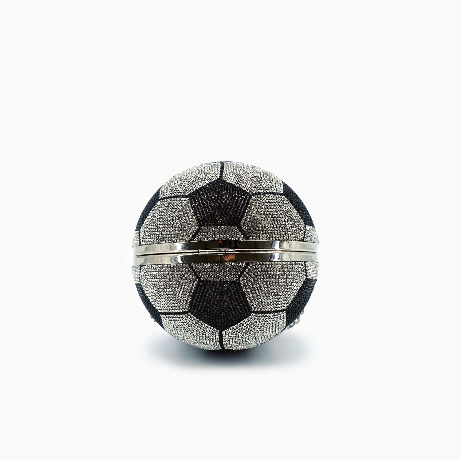 Like Dreams - Women's Striker Rhinestone Soccer Clutch Bag