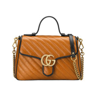 Gucci - Women's Gg Marmont Small Top Handle Bag