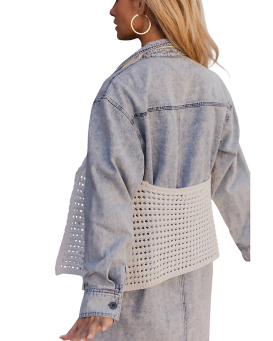 C'Isa - Mila Crochet Knit Halter Tank