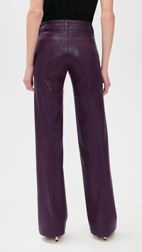 L'Agence - Scottie High Rise Wide Leg Jeans