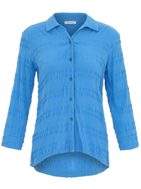 Fdj - On The Boardwalk Crinkle Shirt - Plus