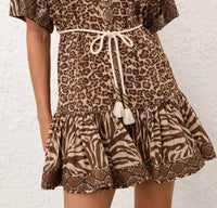 Zimmermann - Wanderlust Lantern Mini Dress