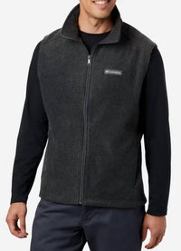 Columbia Steens Mountain™ Vest in charcoal heather - men's jacket