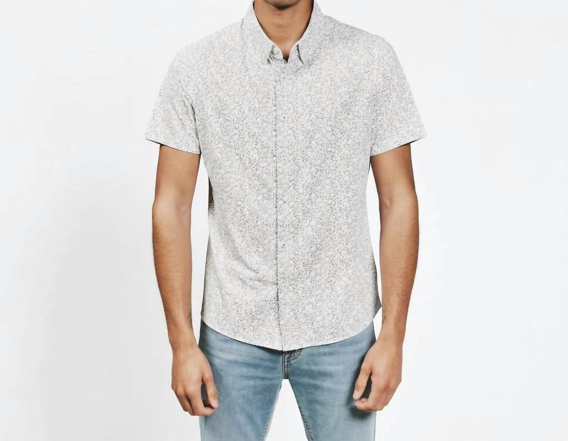 7Diamonds - Men's Mercer Short Sleeve Button Up Shirt